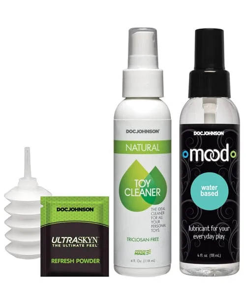 Dildos VacULock Dual Density Experienced Set Vanilla Doc Johnson Dildos VacULock Dual Density Experienced Set Vanilla Doc Johnson