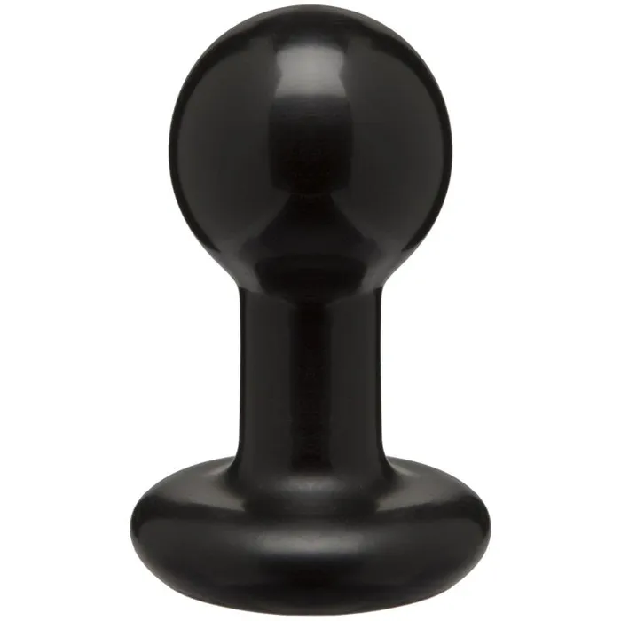 Doc Johnson Anal Round Butt Plug Small Black