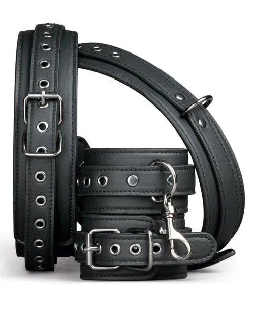 Easy Toys Easy Toys Thigh Wrist Cuff Set Black Anal