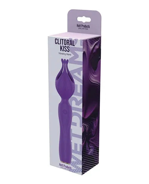 Hott Products Clitoral Kiss Vibe Purple Vibrators