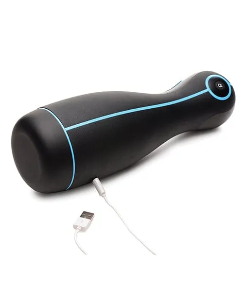 Lovebotz Auto Milker Extreme 16x Sucking Masturbator Black Lovebotz Male Sex Toys