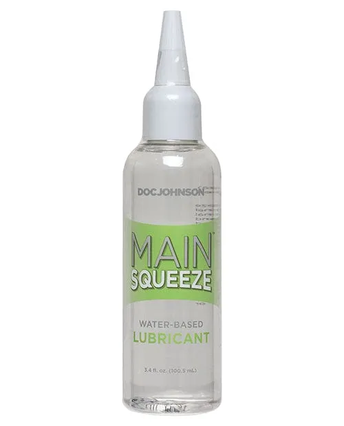 Lubricants Doc Johnson Main Squeeze Waterbased Lubricant 34 oz