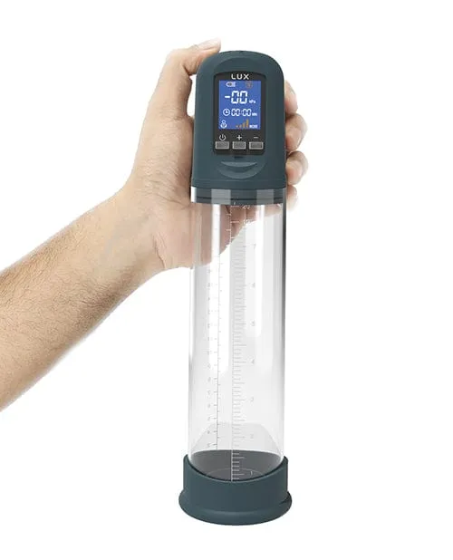 Male Sex Toys BMS Enterprises Lux Active Volume Rechargeable Penis Pump Black