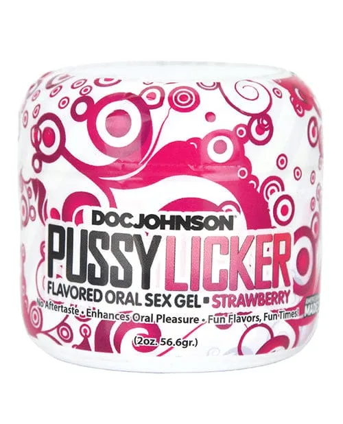 Male Sex Toys Doc Johnson Pussy Licker 2 Oz Strawberry