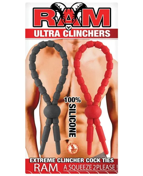 Nasstoys Anal Ram Ultra Clinchers RedBlack