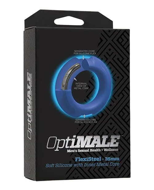 OptiMALE Flexisteel Cock Ring Doc Johnson Male Sex Toys