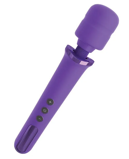 Pipedream Products Vibrators Fantasy For Her Rechargeable Power Wand Purple