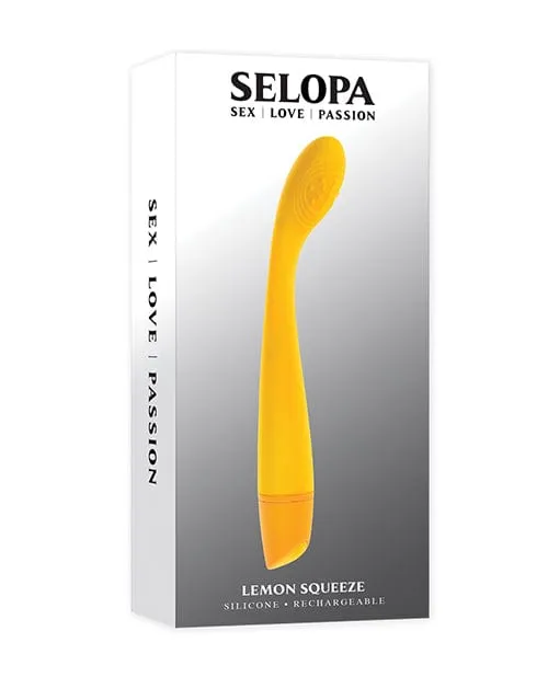 Selopa Vibrators Selopa Lemon Squeeze Yellow