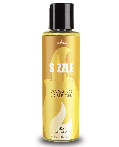 Sensuva Valencia Naturals Enhancers Sensuva Sizzle Lips Warming Gel