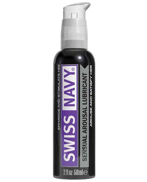 Swiss Navy Sensual Arousal Lubricant 2 Oz Swiss Navy Lubricants