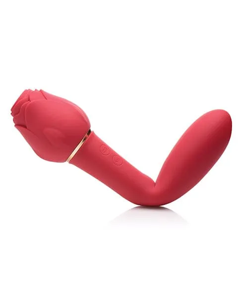 Vibrators Inmi Inmi Bloomgasm Sweet Heart Rose 5x Suction Rose 10x Vibrator Red