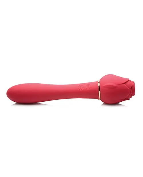 Vibrators Inmi Inmi Bloomgasm Sweet Heart Rose 5x Suction Rose 10x Vibrator Red