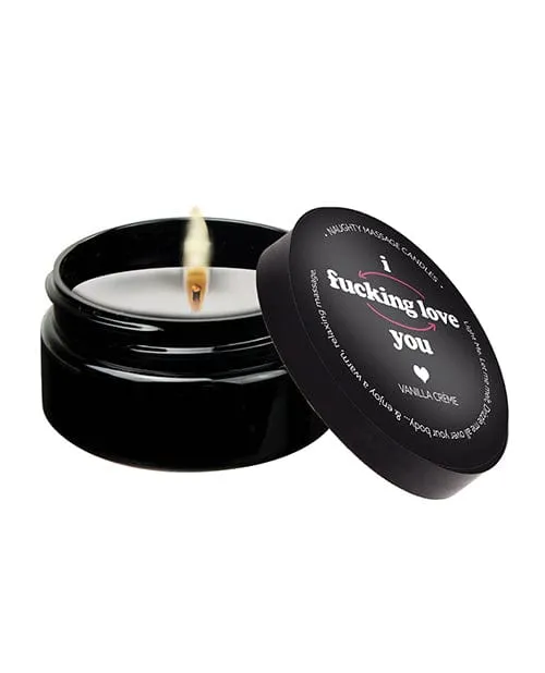 Vibrators Kama Sutra Kama Sutra Mini Massage Candle 2 Oz I Fucking Love You Vibrators Kama Sutra Kama Sutra Mini Massage Candle 2 Oz I Fucking Love You