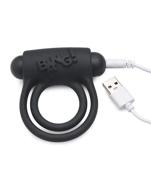 XR Brands Couples Bang Vibrating Cock Ring Bullet with Remote Control