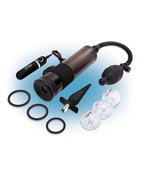ZOLO Anal ZOLO 6 Pc Ultimate Performance Set Black