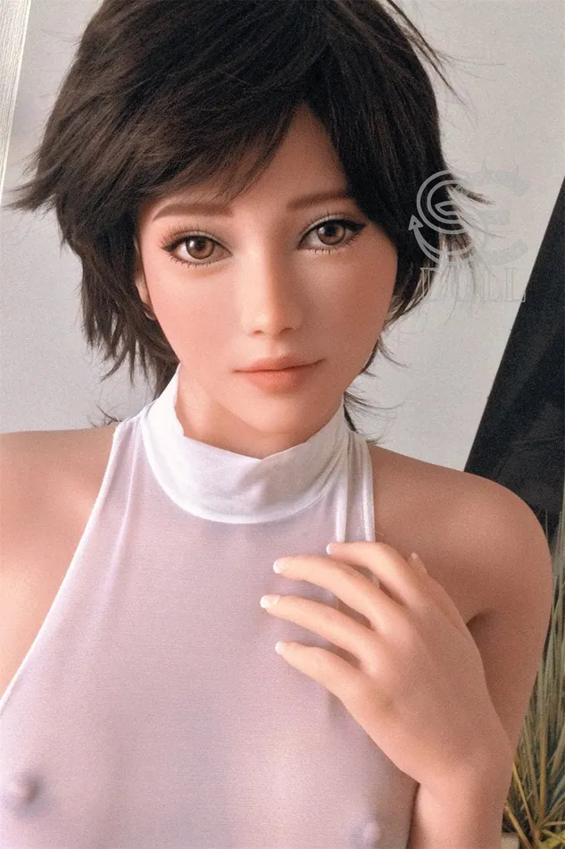 163cm5ft4 Ecup Asian Big Breast Female TPE Sex Doll Head 068 Annika SE Doll Male Sex Toys