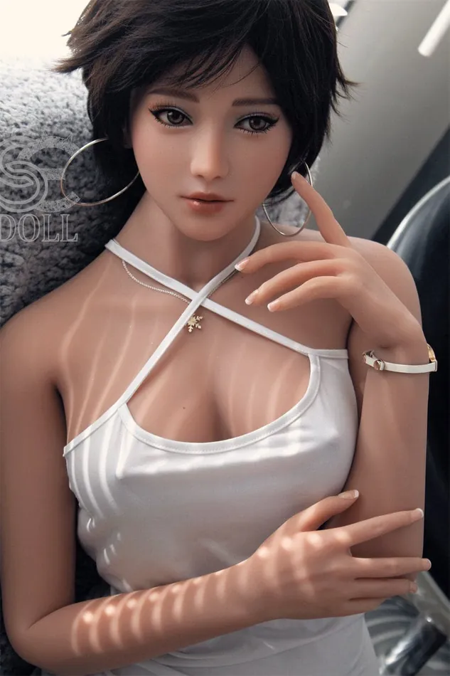 163cm5ft4 Ecup Asian Big Breast Female TPE Sex Doll Head 068 Annika SE Doll Male Sex Toys