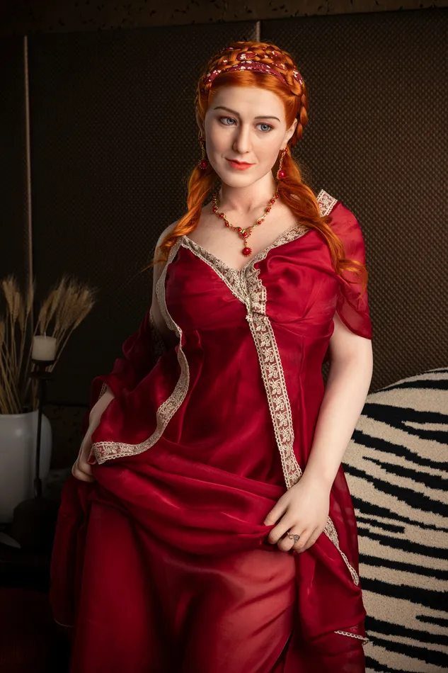 165cm5ft5 Gcup BBW Silicone Head Sex Doll Lucretia Starpery Doll Male Sex Toys