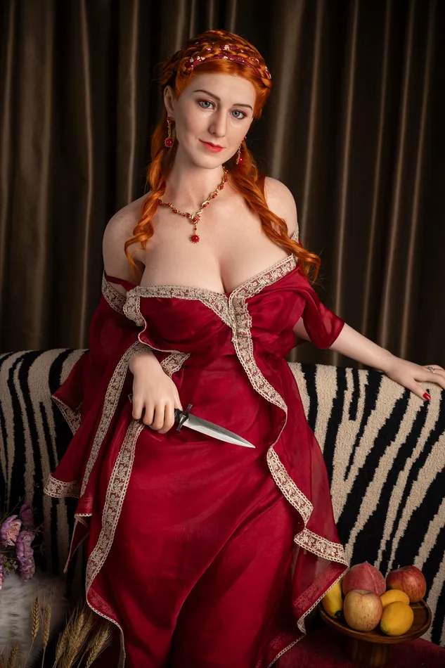165cm5ft5 Gcup BBW Silicone Head Sex Doll Lucretia Starpery Doll Male Sex Toys