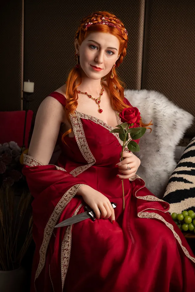 165cm5ft5 Gcup BBW Silicone Head Sex Doll Lucretia Starpery Doll Male Sex Toys