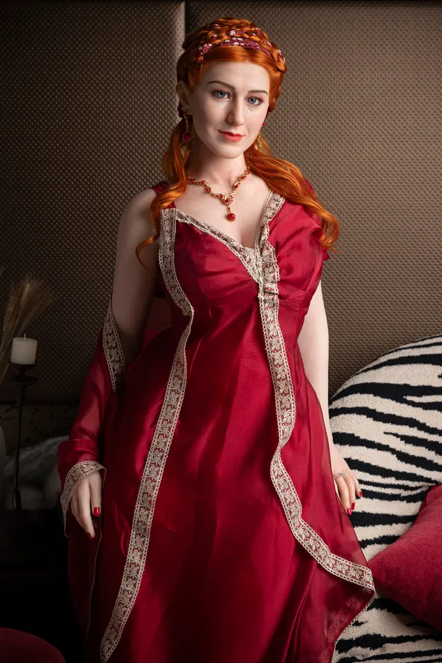 165cm5ft5 Gcup BBW Silicone Head Sex Doll Lucretia Starpery Doll Male Sex Toys