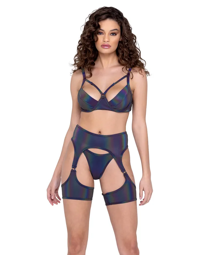 6259 Reflective Garter Belt Roma Costume Inc Vibrators