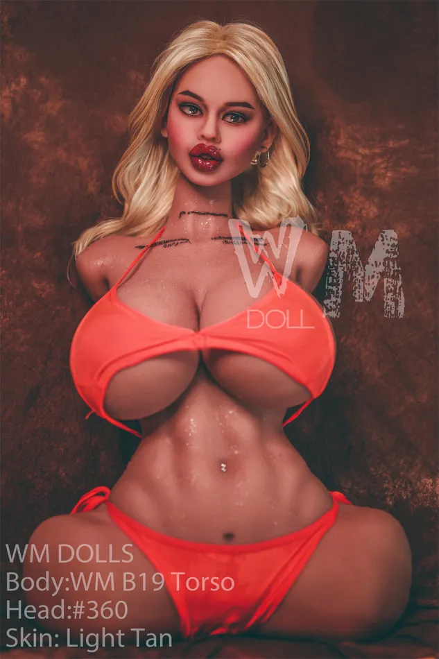 70cm2ft4 Fuckable Tits Torso Sex Doll with 360 Head WM Doll Male Sex Toys
