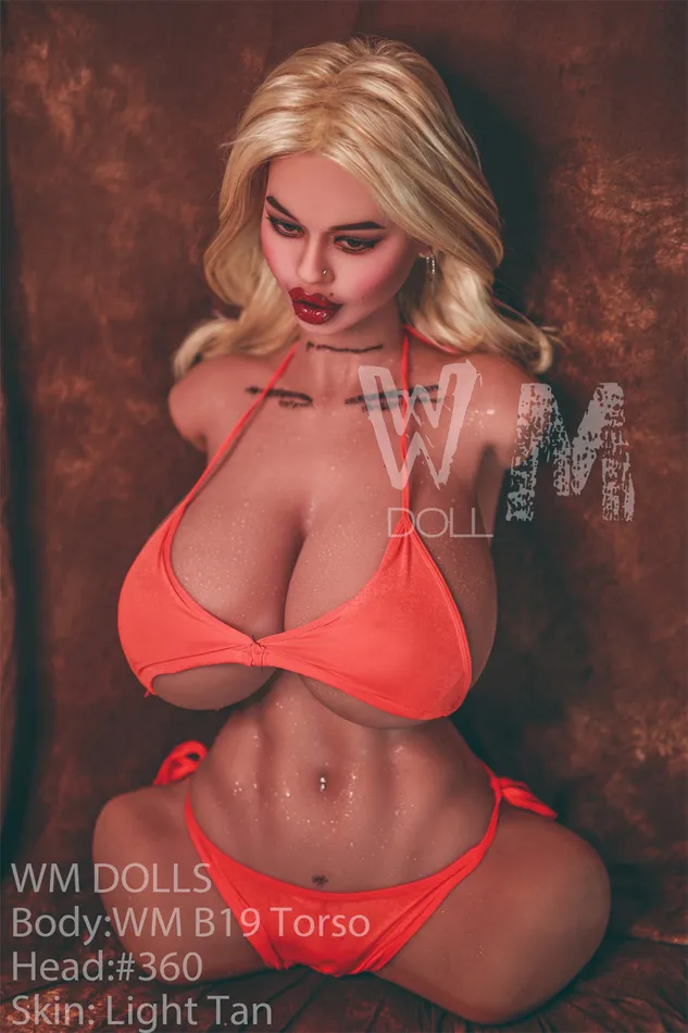 70cm2ft4 Fuckable Tits Torso Sex Doll with 360 Head WM Doll Male Sex Toys