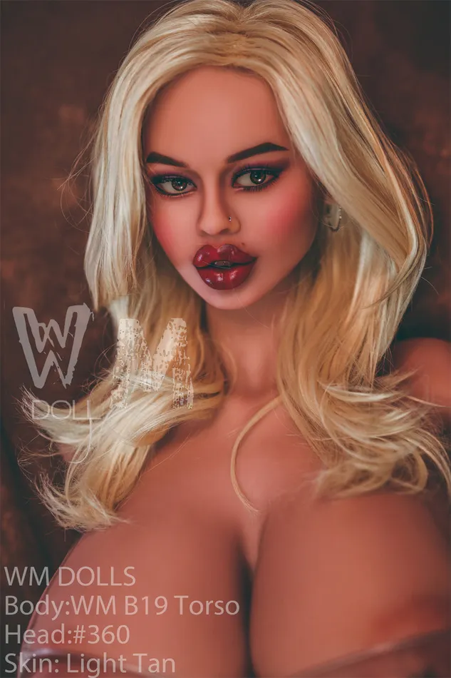 70cm2ft4 Fuckable Tits Torso Sex Doll with 360 Head WM Doll Male Sex Toys