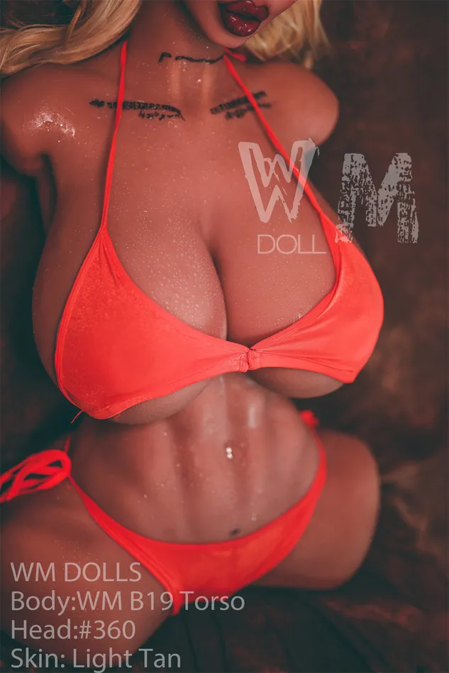 70cm2ft4 Fuckable Tits Torso Sex Doll with 360 Head WM Doll Male Sex Toys