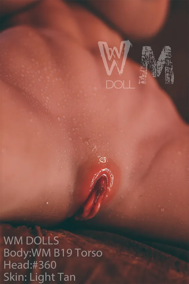 70cm2ft4 Fuckable Tits Torso Sex Doll with 360 Head WM Doll Male Sex Toys