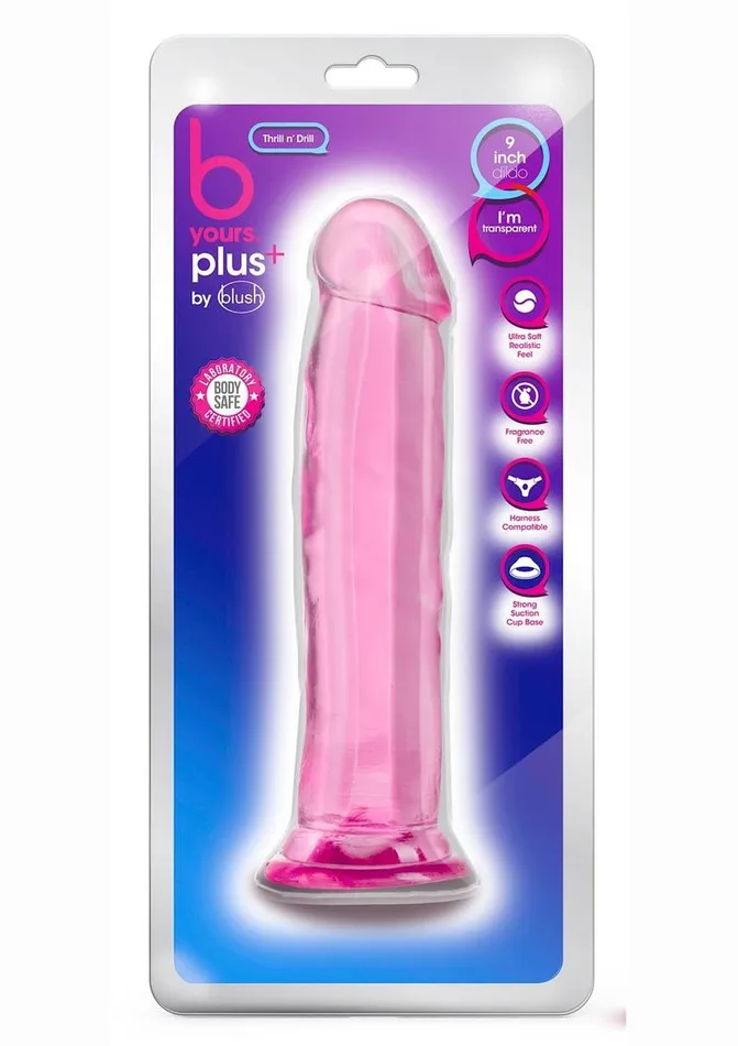 B Yours Female Sex Toys B Yours Plus Thrill N Drill Realistic Dildo