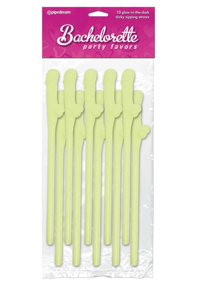 Bachelorette Party Favors Vibrators Bachelorette Party Favors Dicky Sipping Straws
