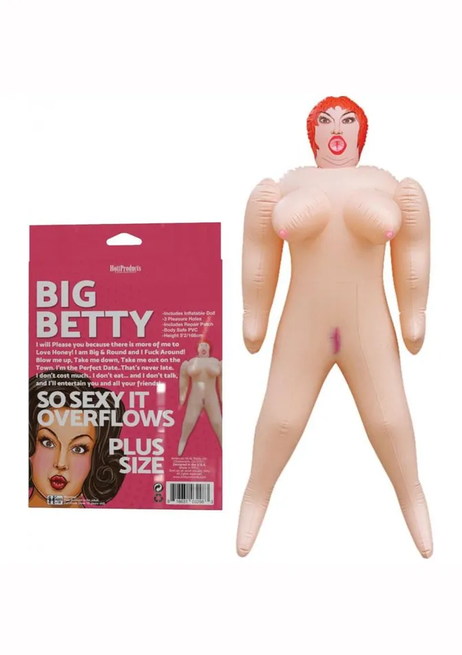 Big Betty BlowUp Doll Hott Products Male Sex Toys
