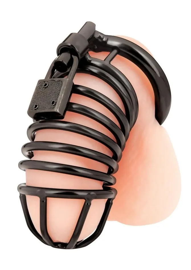 Blue Line CandB Gear Male Sex Toys Deluxe Chastity Cage