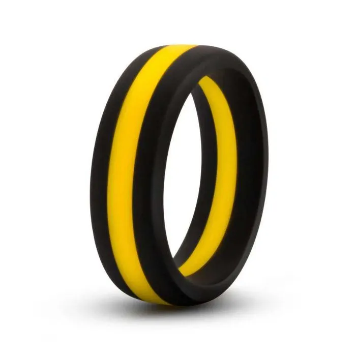 Blush Anal Blush Performance Silicone Go Pro Cock Ring BlackGoldBlack