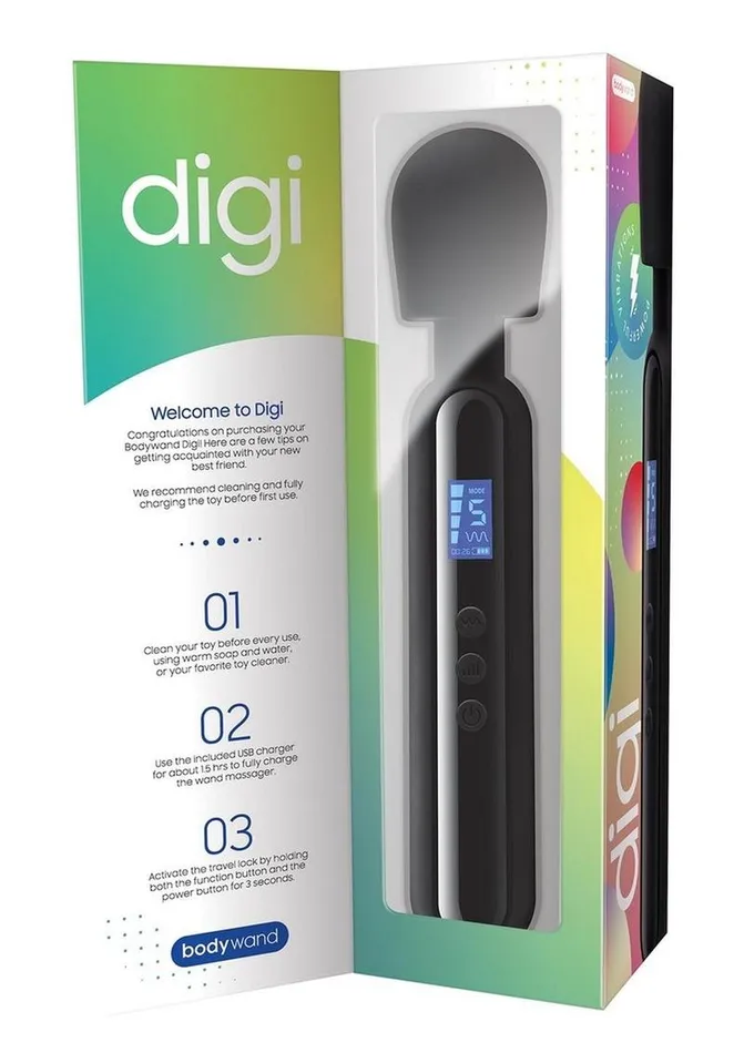 Bodywand Digi Rechargeable Silicone Massager Bodywand Female Sex Toys