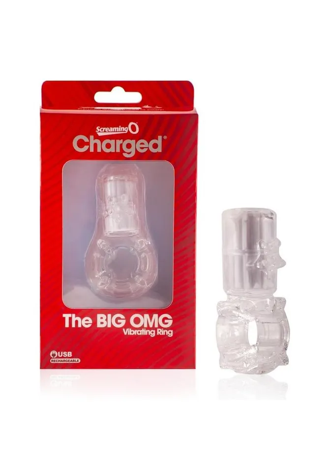 Charged Female Sex Toys Charged Big Omg Vibrating Ring USB Rechargeable Waterproof