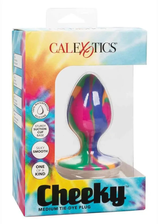 Cheeky TieDye Silicone Plug Cheeky Anal