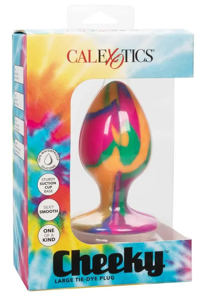 Cheeky TieDye Silicone Plug Cheeky Anal