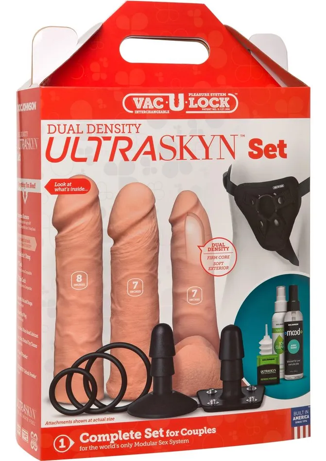 Dildos VacULock VacULock Dual Density Ultraskyn