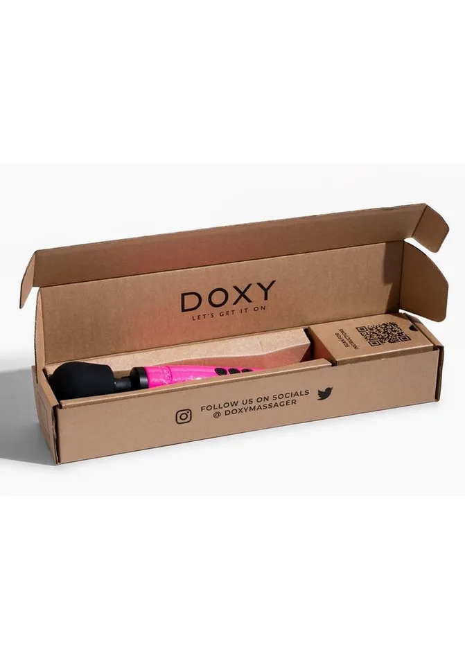 Doxy Female Sex Toys Doxy Die Cast Wand Metal PlugIn Vibrating Body Massager