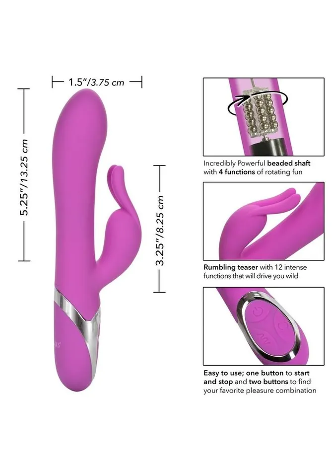 Enchanted Female Sex Toys Enchanted Bunny Silicone USB Rechargeable Rabbit Waterproof