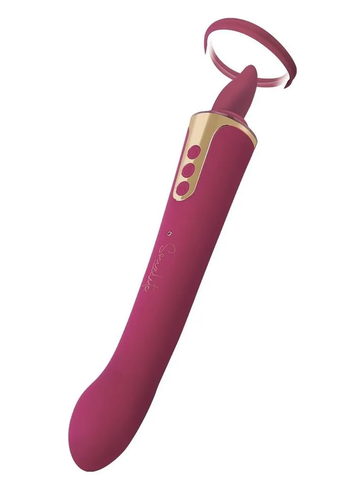 Female Sex Toys Bodywand Bodywand Socialite Provacateur Rechargeable Silicone Double End Lingus Vibrator