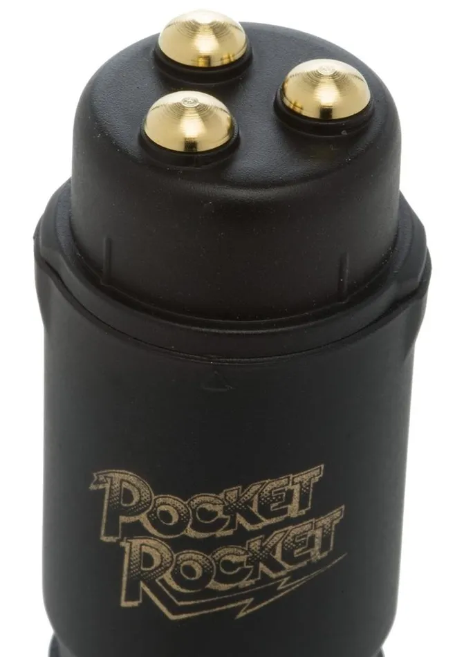 Female Sex Toys Doc Johnson Pocket Rocket Limited Edition Mini Massager Velvet Touch