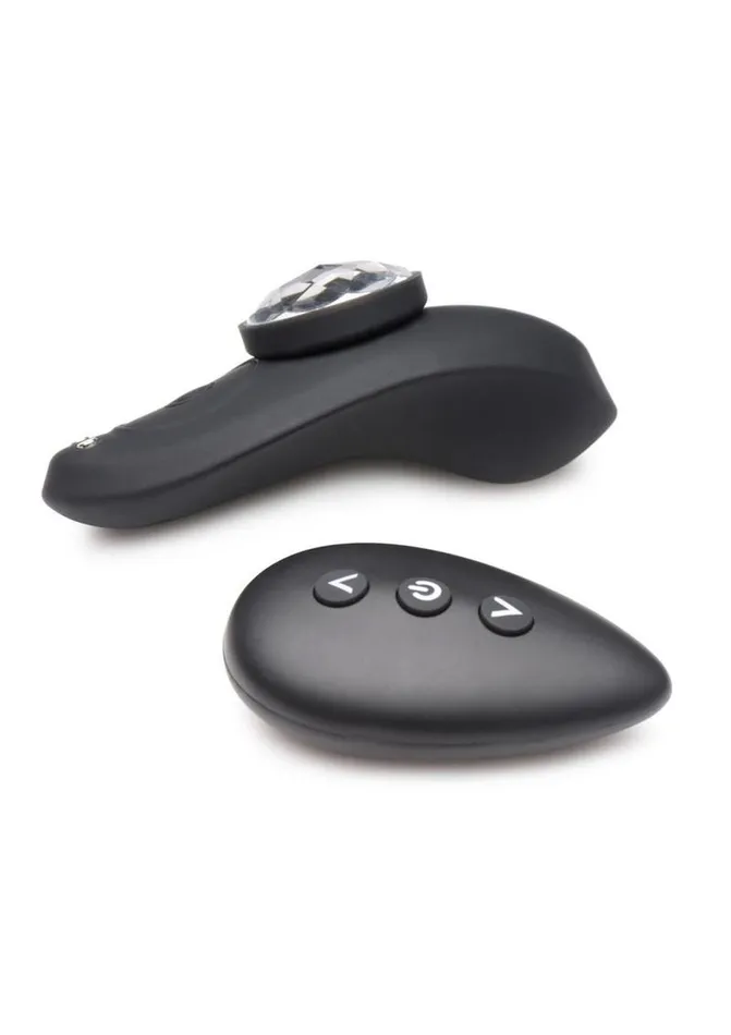 Female Sex Toys Frisky Frisky Naughty Knickers Bling Edition Silicone Panty Vibe with Remote Control