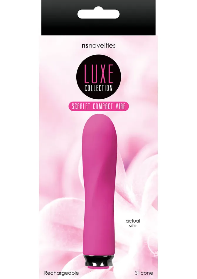 Female Sex Toys Luxe Luxe Collection Scarlet Rechargeable Silicone Compact Vibrator Female Sex Toys Luxe Luxe Collection Scarlet Rechargeable Silicone Compact Vibrator