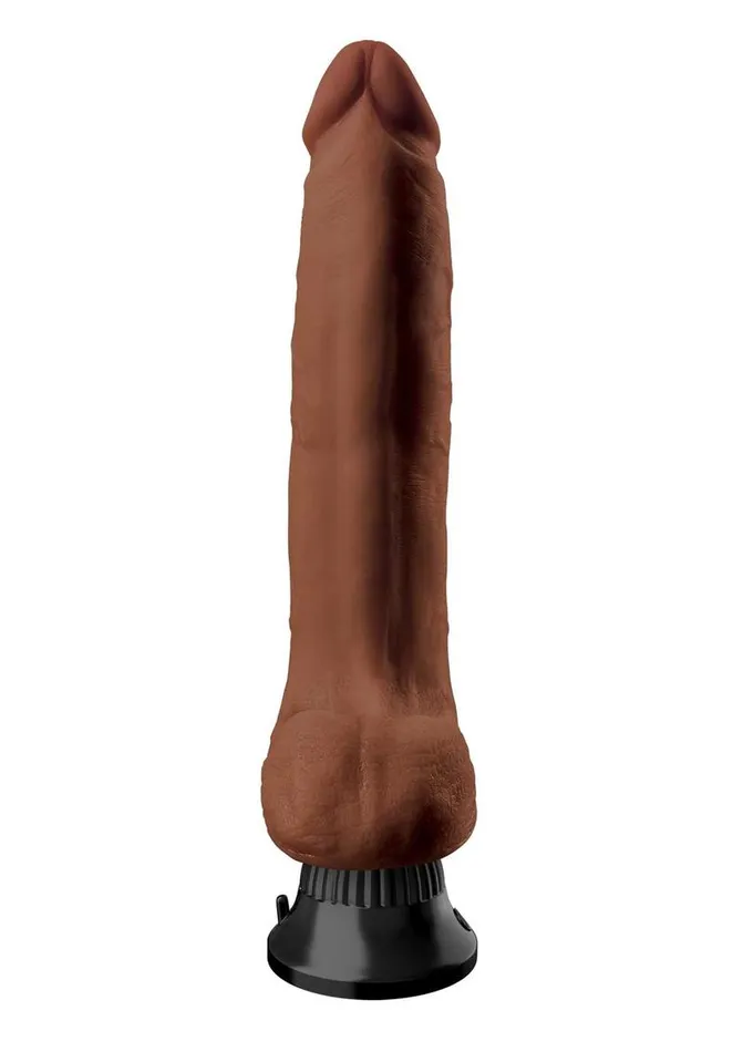 Female Sex Toys Real Feel Deluxe Real Feel Deluxe No 10 Wallbanger Vibrating Dildo with Balls