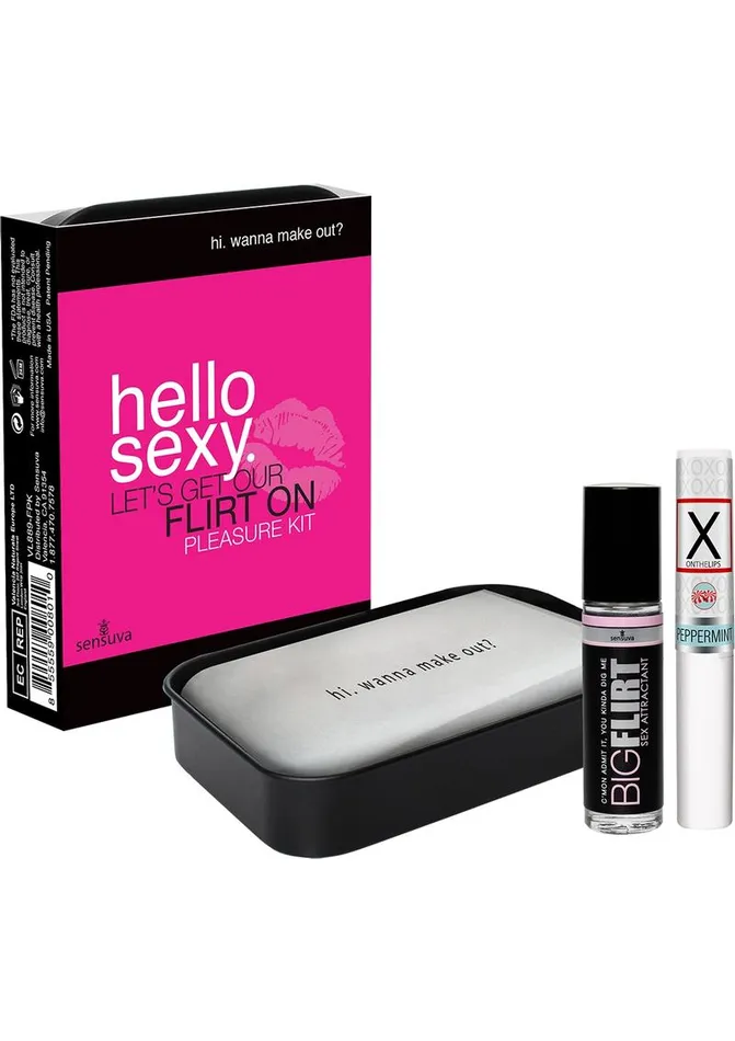 Female Sex Toys Sensuva Pleasure Kits Hello Sexy Lets Get Our Flirt On Pleasure Kit Female Sex Toys Sensuva Pleasure Kits Hello Sexy Lets Get Our Flirt On Pleasure Kit