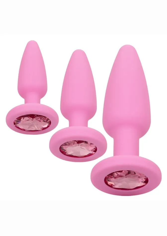 First Time Crystal Booty Kit Silicone Probes First Time Female Sex Toys